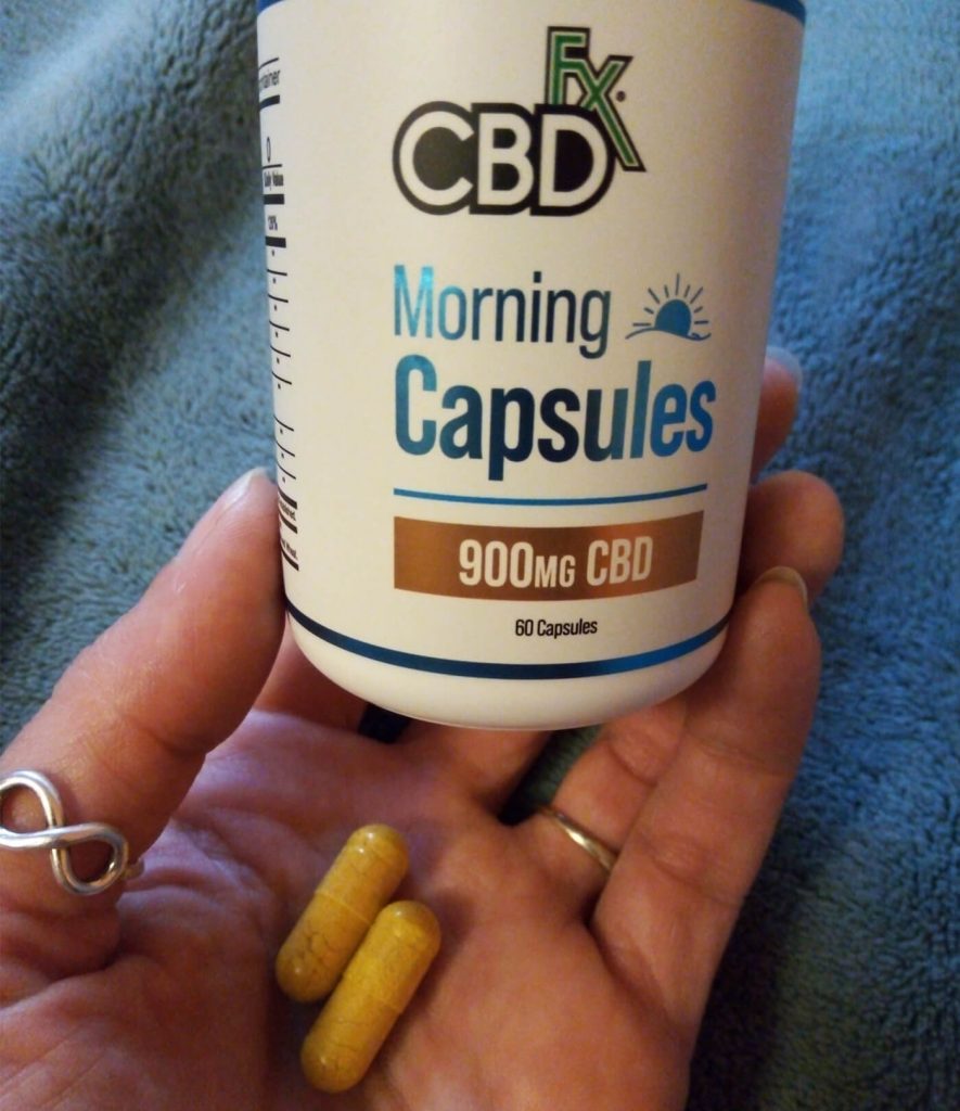 CBD Morning capsules from CBDfx