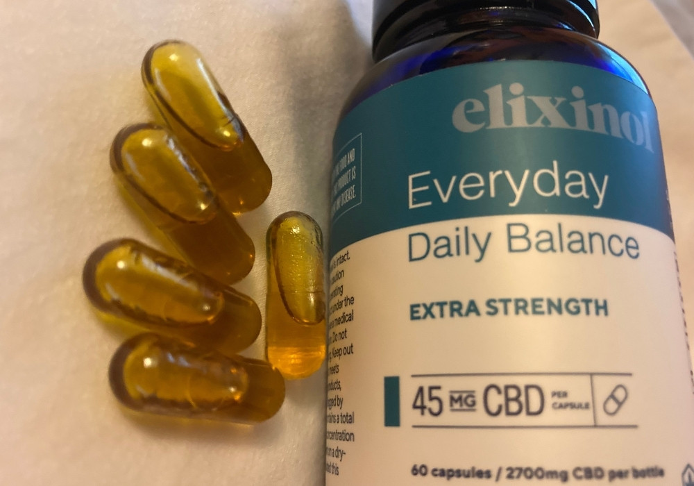 Elixinol CBD everyday daily caps