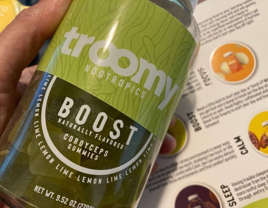 Troomy Nootropics Boost Cordyceps Gummies