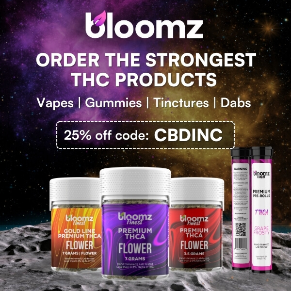 Bloomz hemp mobile banner