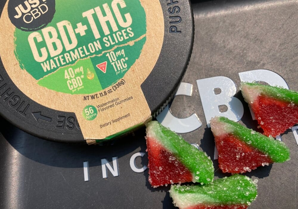 JustCBD CBD+THC Gummies Review